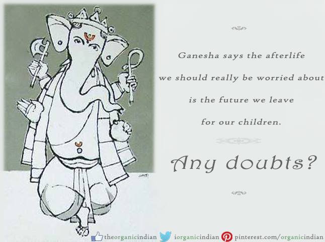 Ganesha speaks